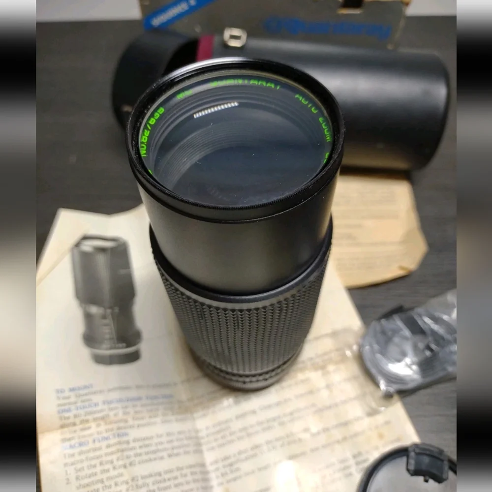 Vintage Canon Camera Zoom Lens Quantaray Automatic Compact One Touch Zoom Lens
